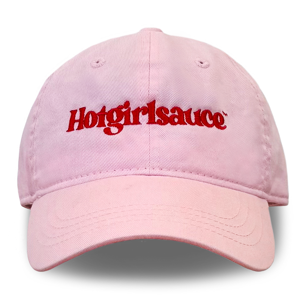 Soft Pink Hotgirlsauce Dad Hat