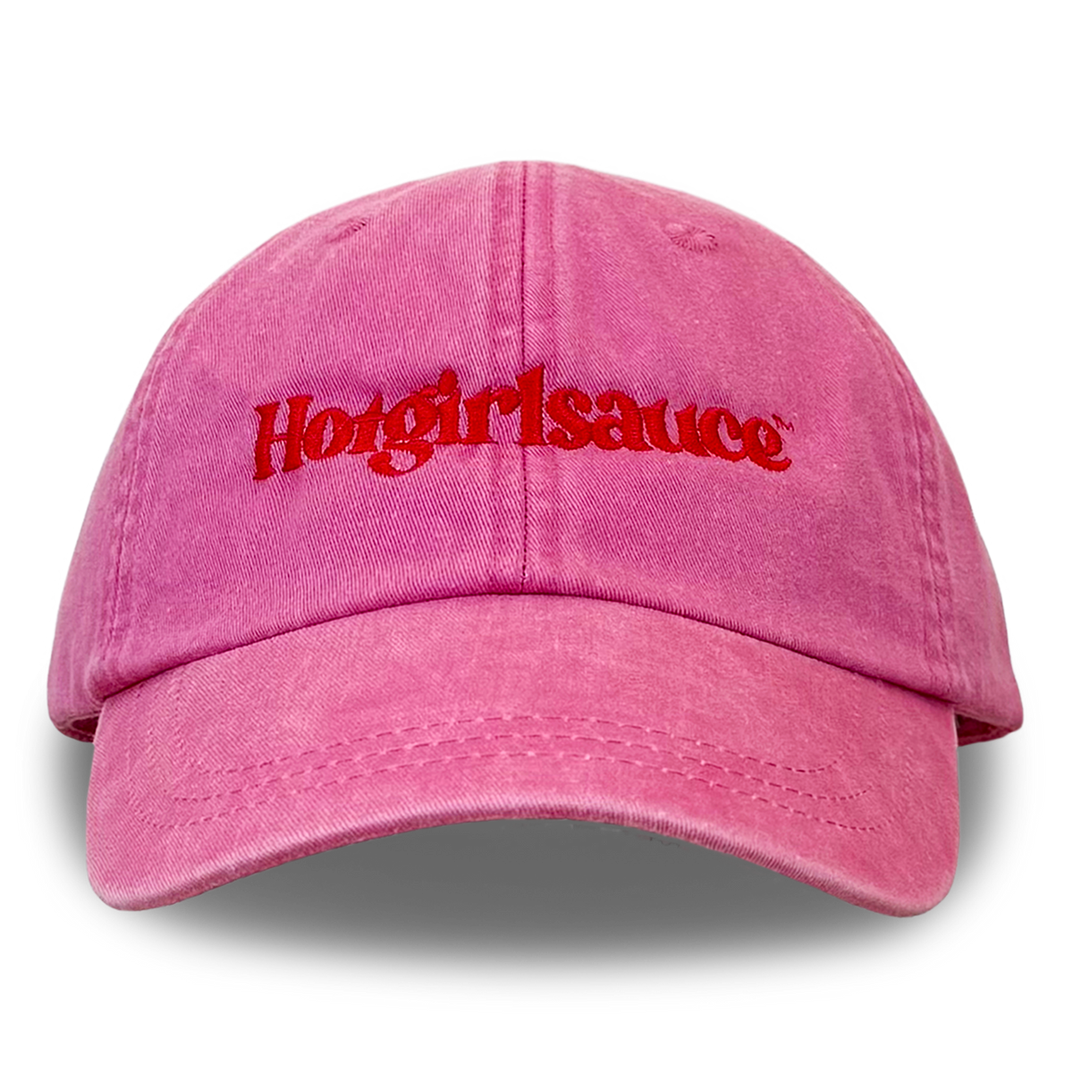 Vintage Pink Hotgirlsauce Dad Hat